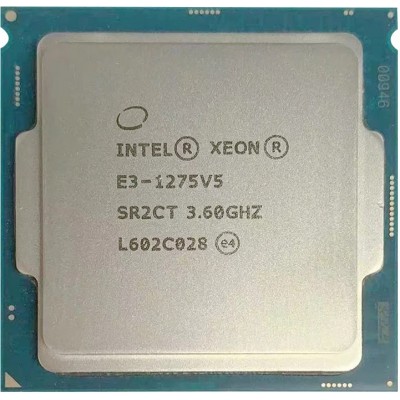 Xeon® E3-1275 v5 4/8 Ядер 8 МБ кэш-памяти, частота 3.60 ГГц