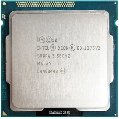 Xeon® E3-1275 v2 4/8 Ядер 8 МБ кэш-памяти, частота 3.50 ГГц