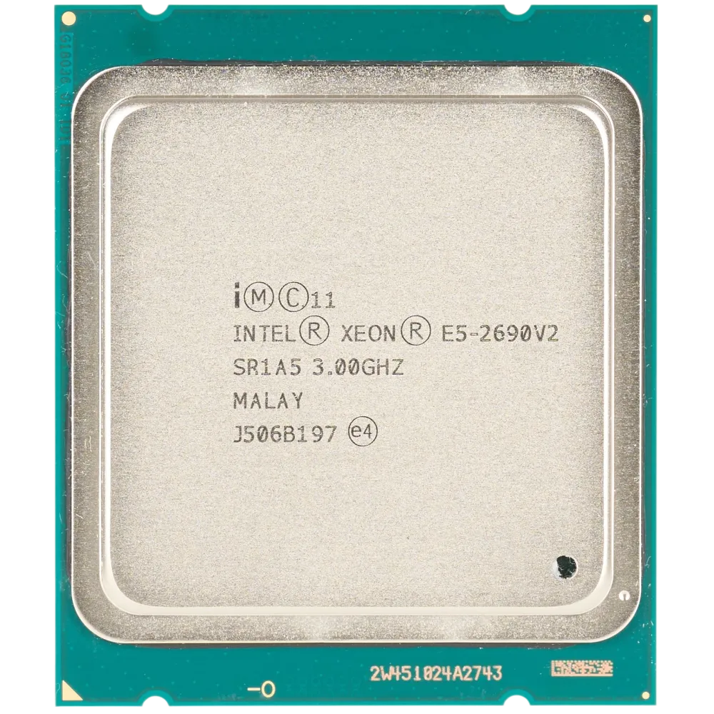 Xeon® E5-2690 v2 10/20 Ядер 25 МБ кэш-памяти, частота 3.0 ГГц