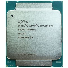 Xeon® E5-2643 v3 6/12 Ядер 20 МБ кэш-памяти, частота 3.40 ГГц