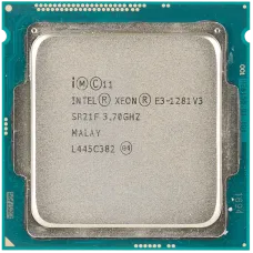 Xeon® E3-1281 v3 4/8, 4 nuclee, 8 fire, frecvență de bază 3.7 GHz