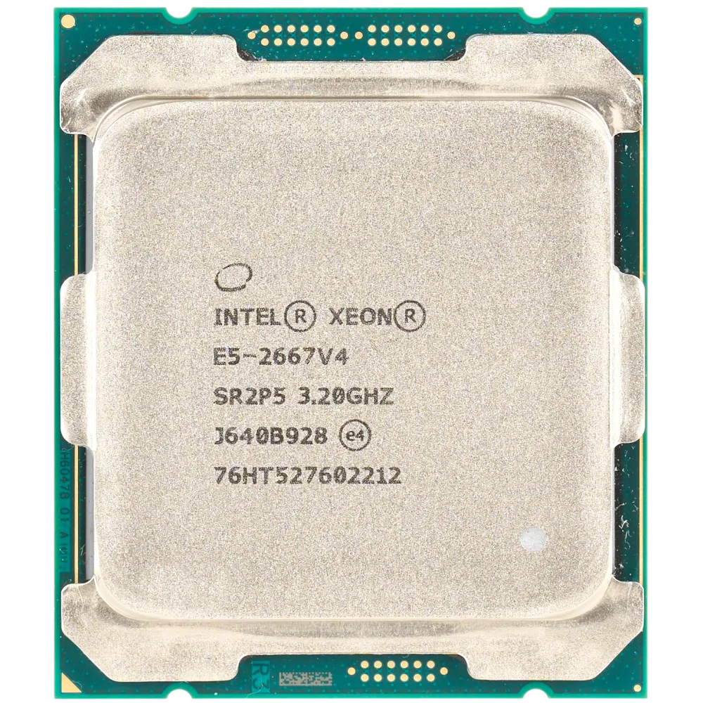 Xeon® E5-2667 v4  8/16 Nuclee 25M Cache, 3.20 GHz