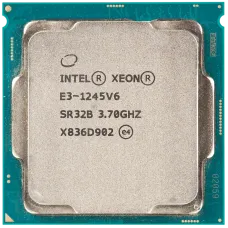 Xeon® E3-1245 v6 4/8, 4 nuclee, 8 fire, frecvență de bază 3.7 GHz