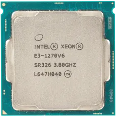 Xeon® E3-1270 v6 4/8, 4 nuclee, 8 fire, frecvență de bază 3.8 GHz