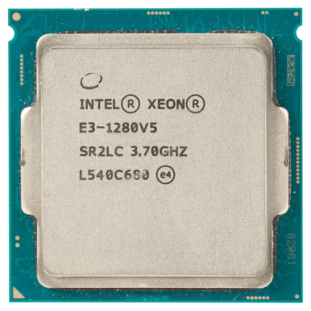 Xeon® E3-1280 v5 4/8, 4 nuclee, 8 fire, frecvență de bază 3.7 GHz
