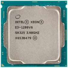 Xeon® E3-1280 v6 4/8, 4 nuclee, 8 fire, frecvență de bază 3.9 GHz