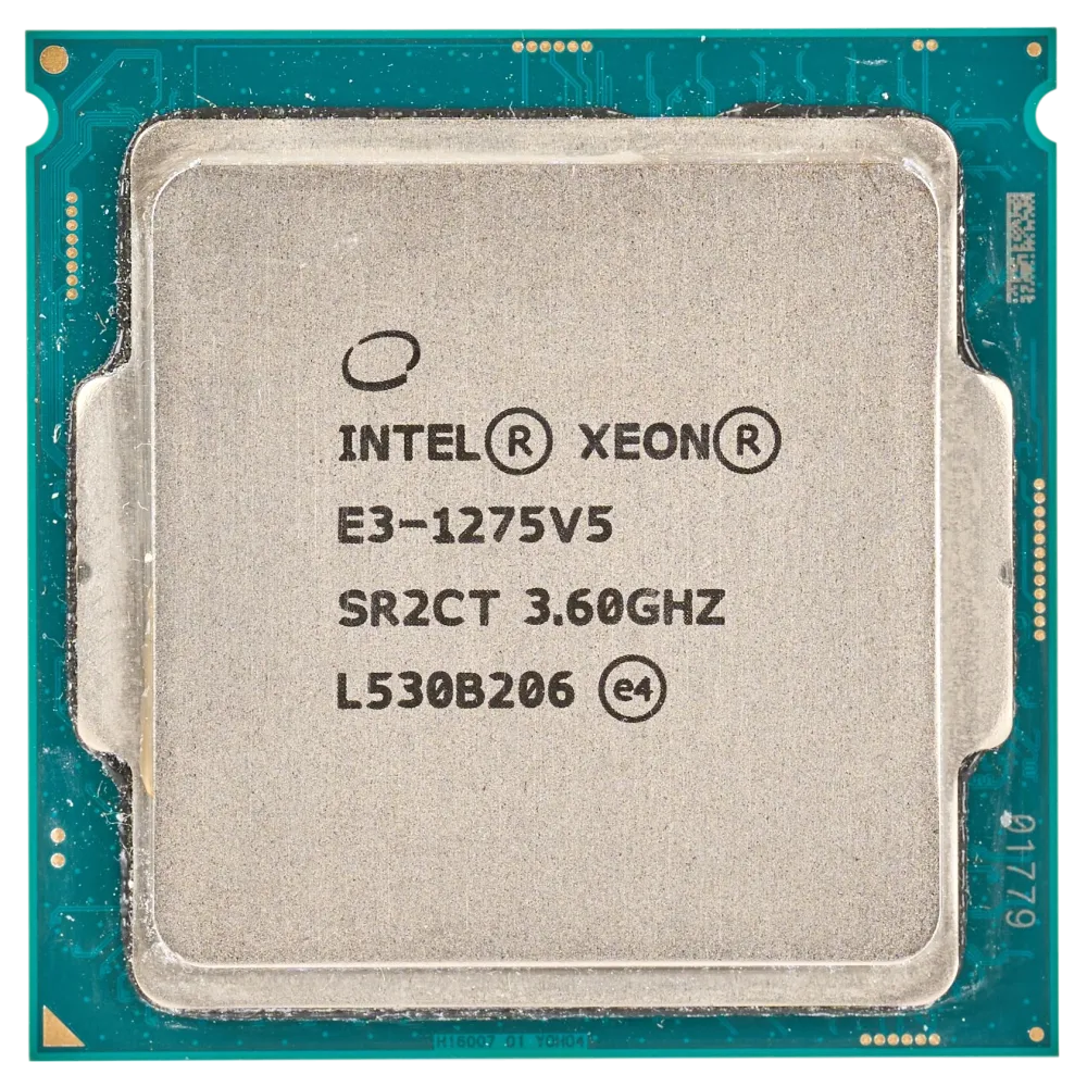 Xeon® E3-1275 v5 4/8, 4 nuclee, 8 fire, frecvență de bază 3.6 GHz