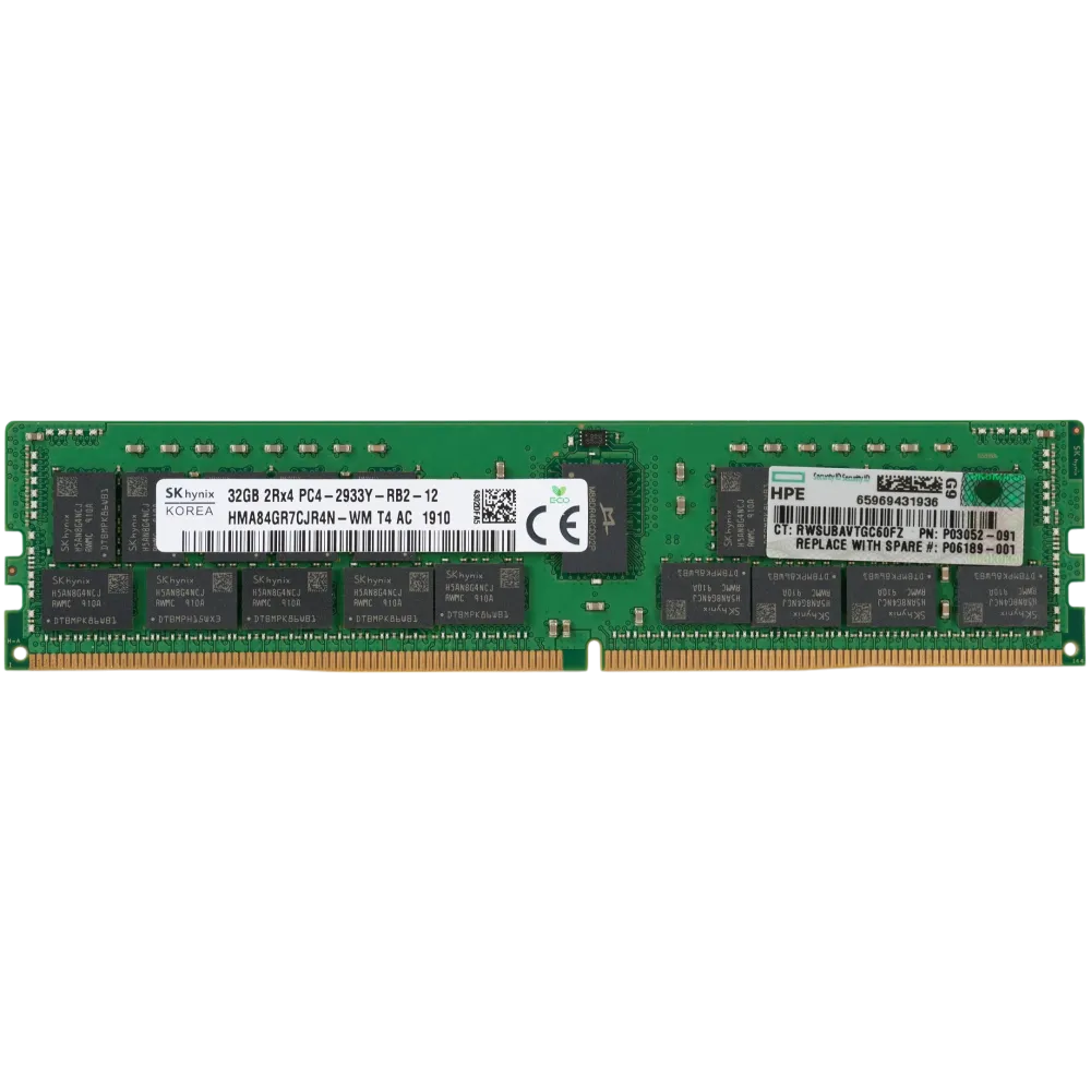 Memorie HPE 32GB DDR4-2933Y-RB2 2Rx4 ECC REG DIMM