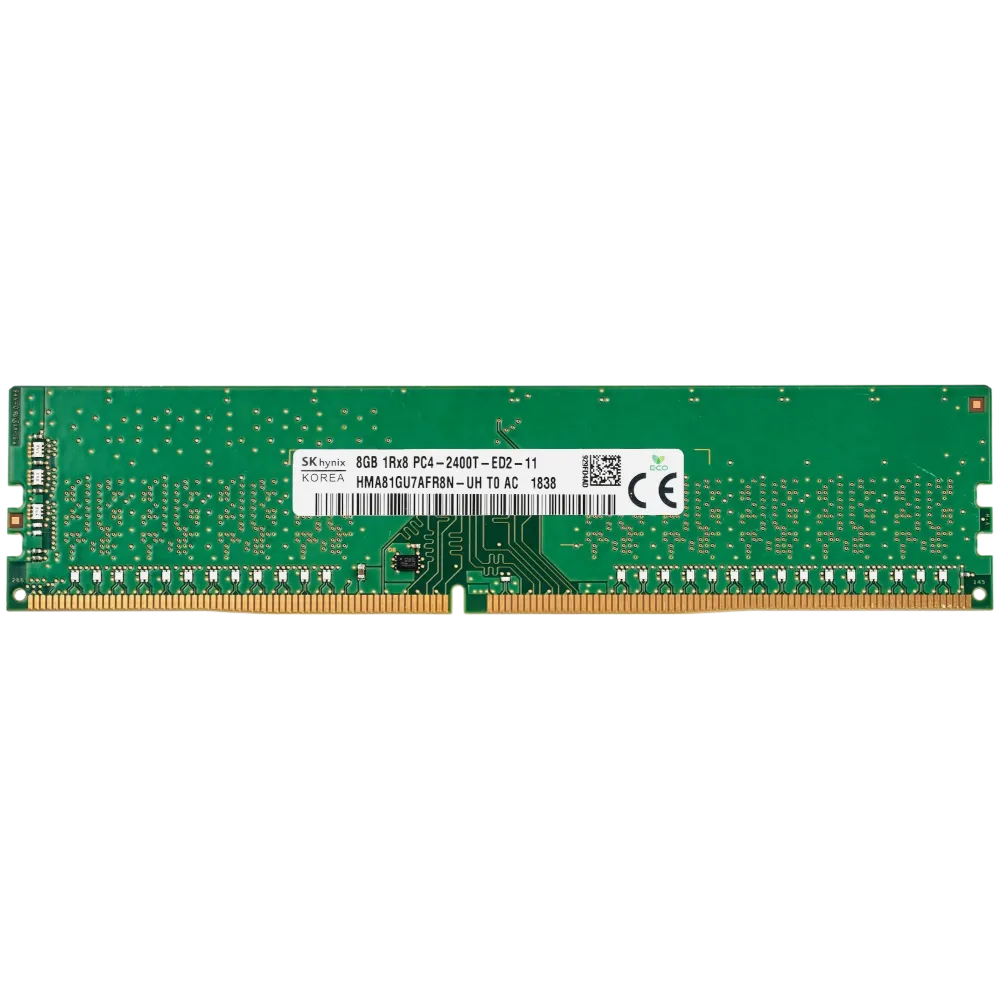Hynix 8GB DDR4-2400-ED1 2Rx4 ECC Unbuffered DIMM