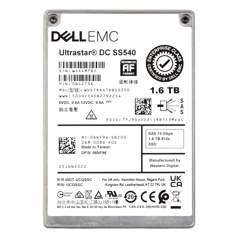 1.6 TB WD SS540 WUSTR6416BSS20 