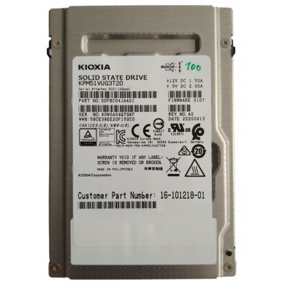 3,2 Tб Kioxia (Toshiba) KPM51VUG3T20 Enterprise SAS SSD 12 Гб/с