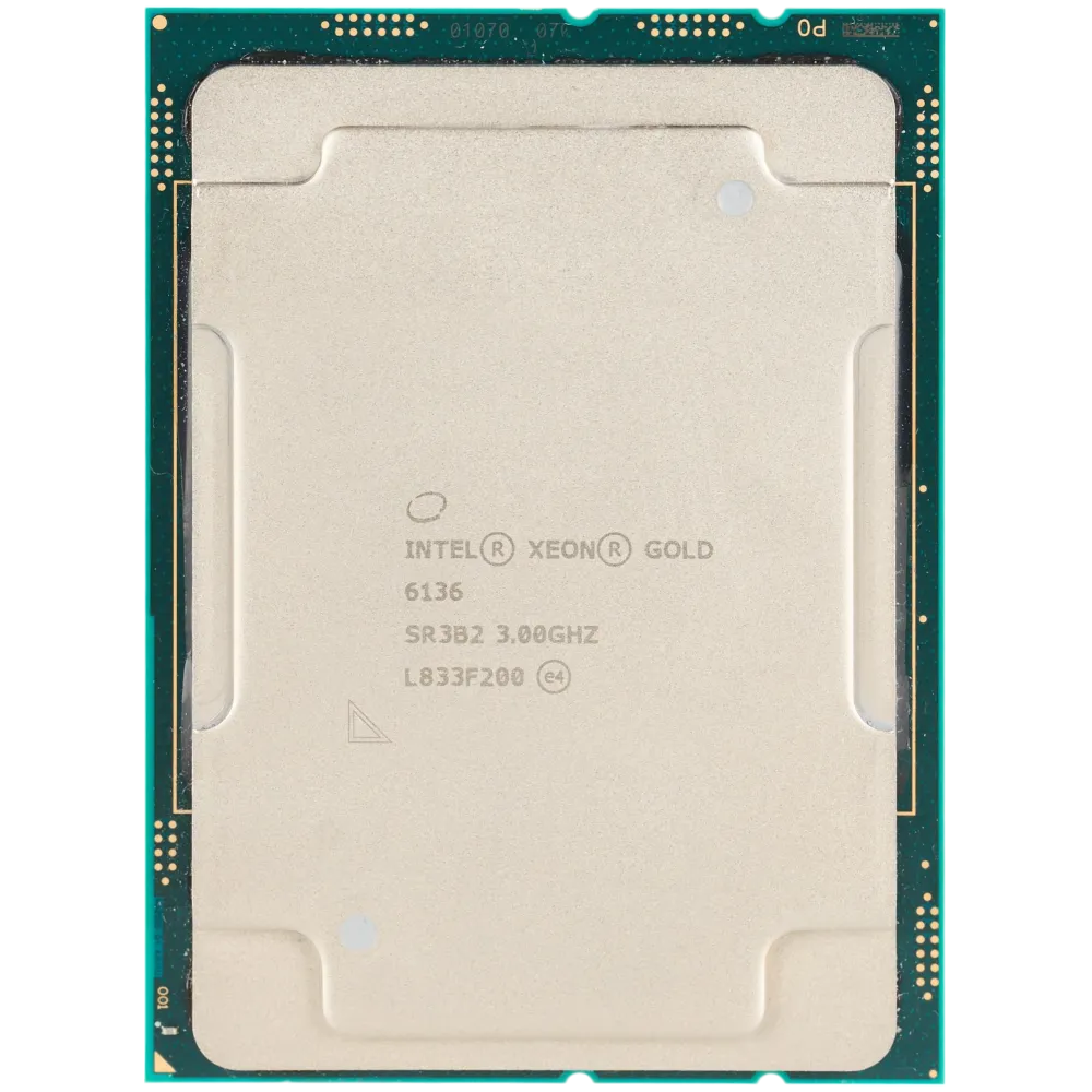 Xeon® Gold 6136 12/24 Ядер 24.75M Cache, 3.00 GHz