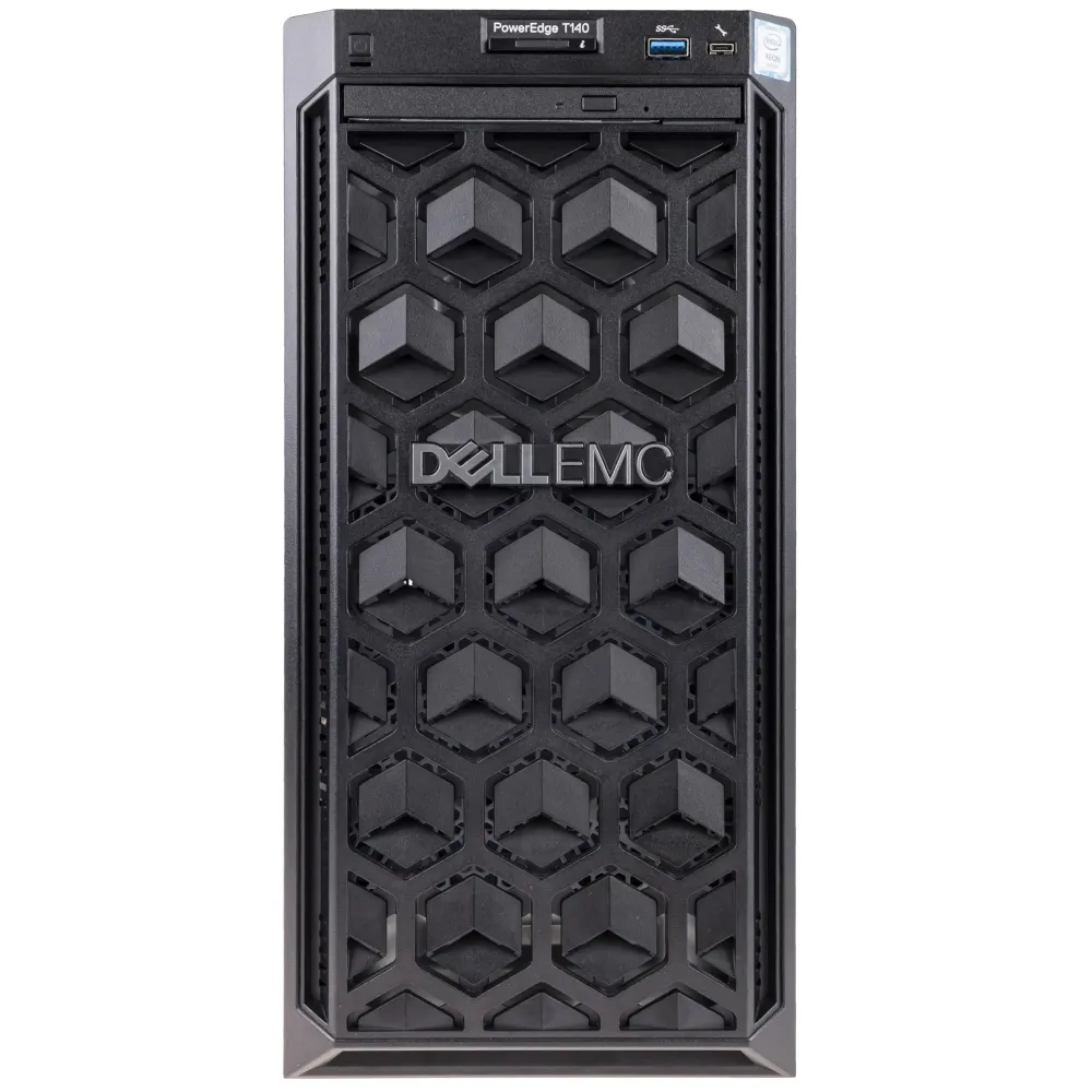 Dell Poweredge T140: Xeon E-2124 3.3 GHz, 16 Gb DDR4 ECC, Raid Perc H730