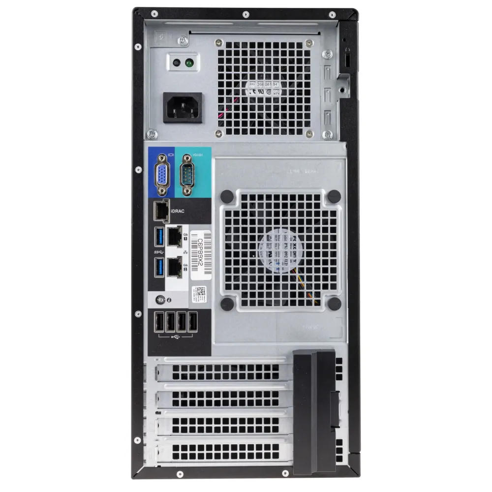 Dell Poweredge T140: Xeon E-2124 3.3 GHz, 16 Gb DDR4 ECC, Raid Perc H730