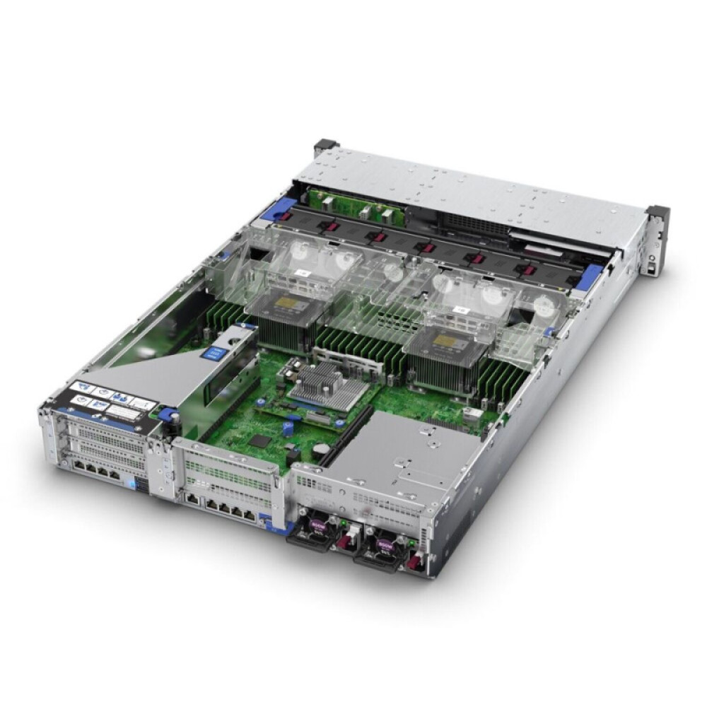 HPe Proliant DL380 Gen10 8x SFF: 2x ntel Xeon Gold 6142 16/32 Nucleie 2.6 GHz, RAM 128 Gb DDR4, 4x1G NIC, 2x 500W
