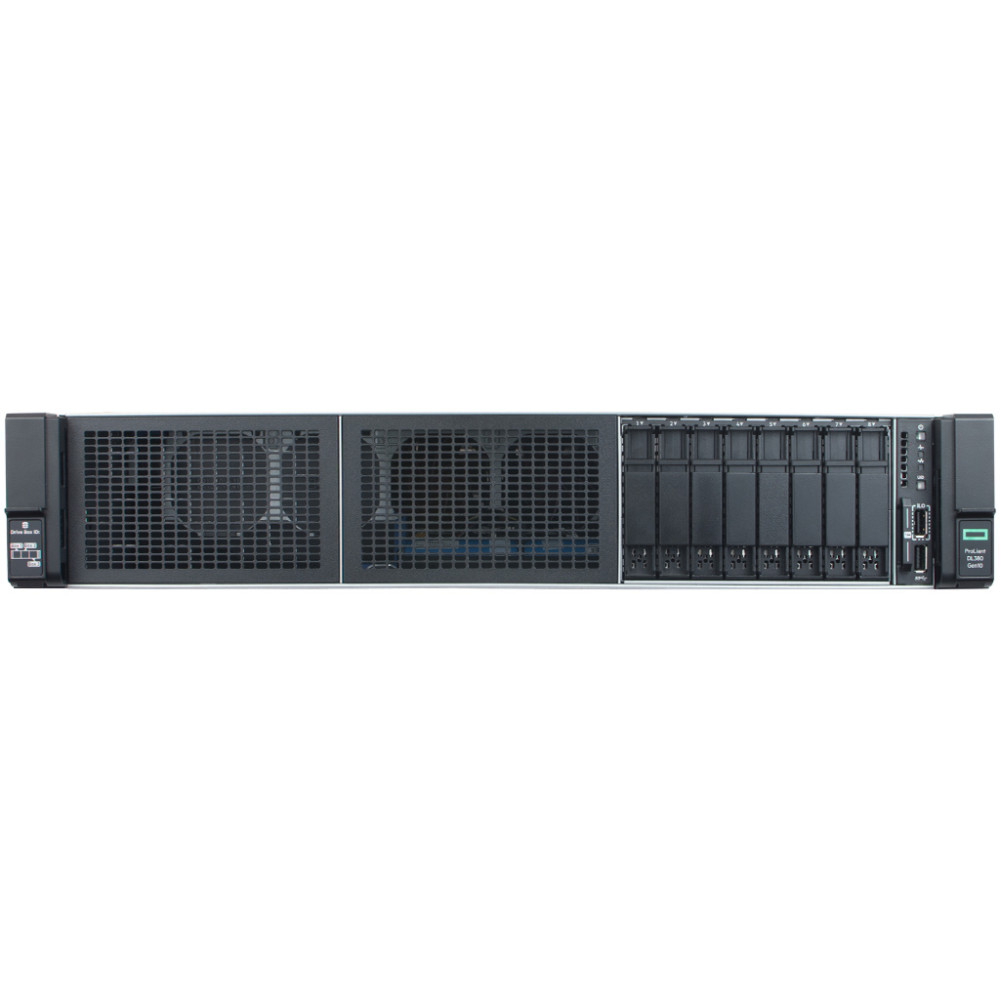 HPe Proliant DL380 Gen10 8x SFF: 2x ntel Xeon Gold 6142 16/32 Nucleie 2.6 GHz, RAM 128 Gb DDR4, 4x1G NIC, 2x 500W