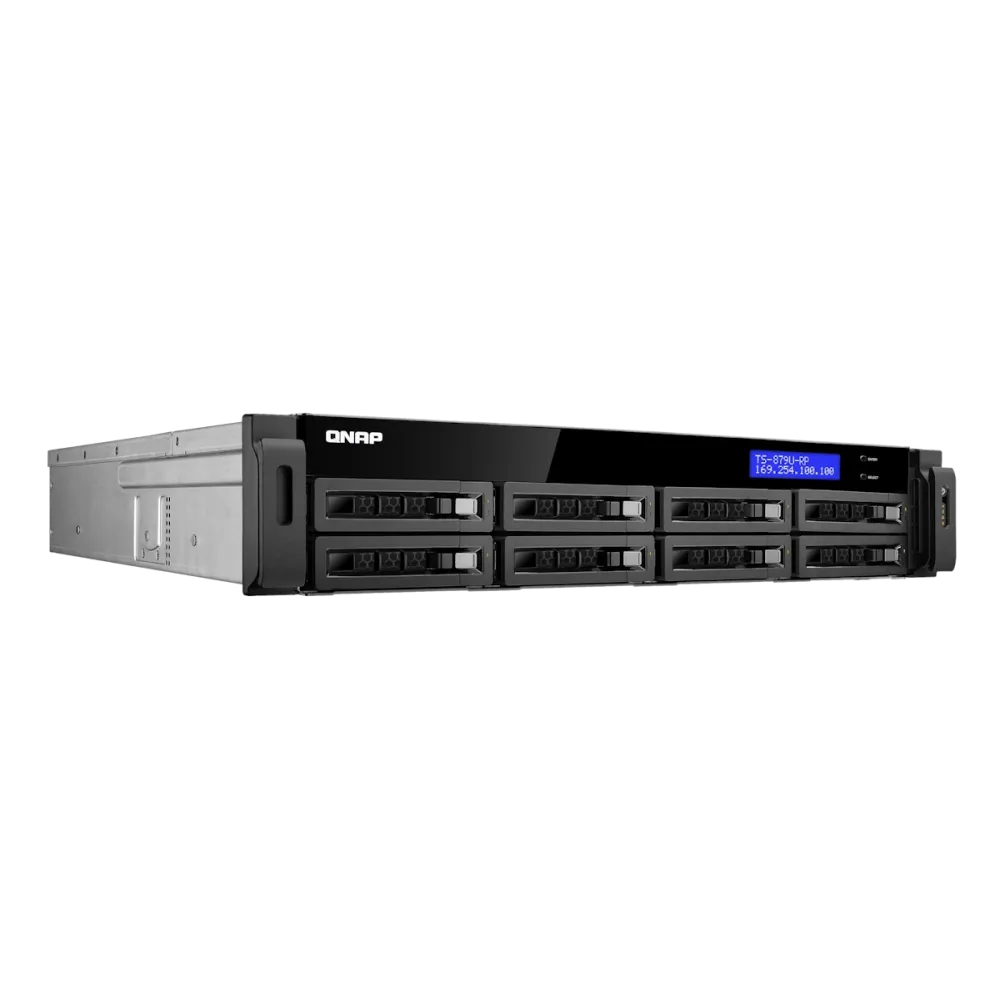 QNAP TS-879U-RP: Эффективное 8-дисковое стоечное хранилище для бизнеса