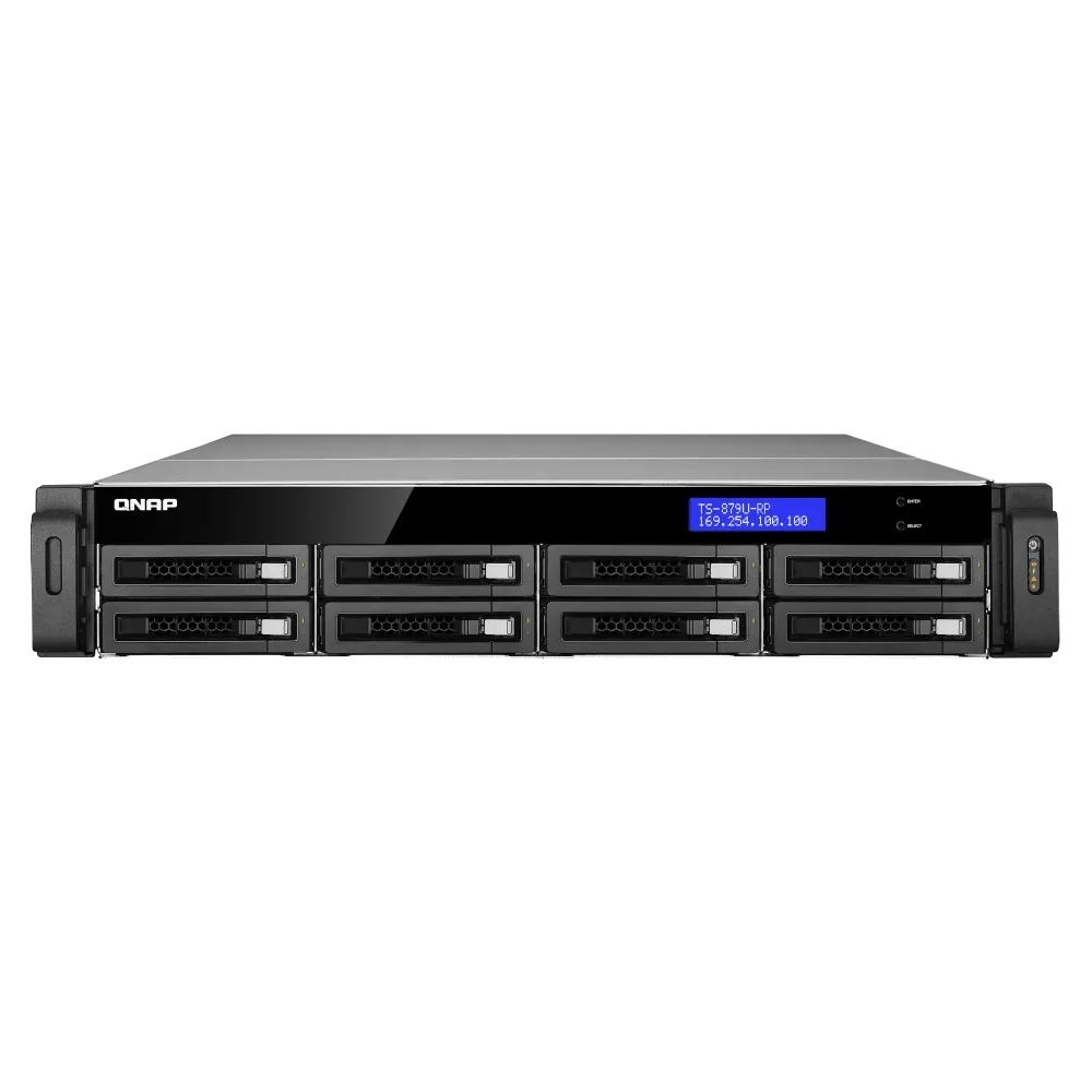 QNAP TS-879U-RP: Эффективное 8-дисковое стоечное хранилище для бизнеса