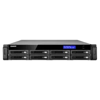 QNAP TS-879U-RP Серия Business (без дисков) 8-дисковое 2U стоечное хранилище iSCSI/IP-SAN Turbo NAS.